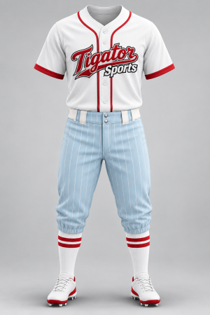 Button-Down Baseball Jersey