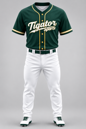 Full Button Baseball Jersey