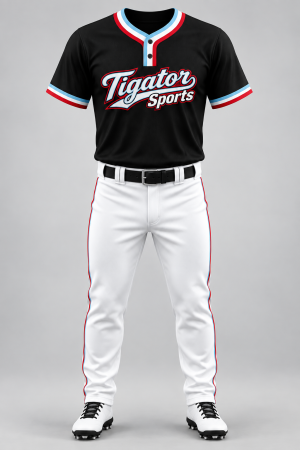 Two Button Baseball Jersey